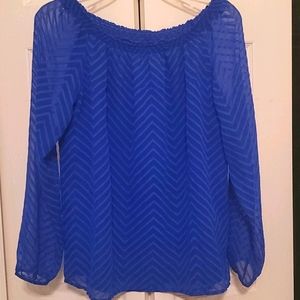 Vibrant blue top 💥 2 for $12